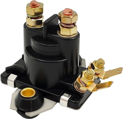 35850-HM7-000 Starter Solenoid Relay, Compatible with Honda TRX90 TRX400 TRX450 TRX450ES TRX350 TRX500 TRX650 TRX680 FourTrax Foreman Rancher Rubicon Pioneer 700 Replace 35850-HN0-671 35850-HN7-003 in Saudi Arabia