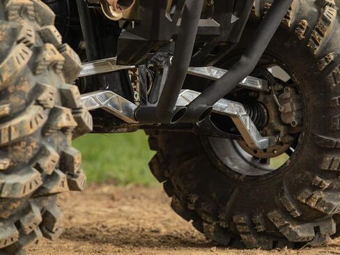 SuperATV Rear Bumper for Polaris RZR XP 1000/XP 4 1000/High Lifter/XP 4 High Lifter/Trails and Rocks, Wrinkle Black, 1.75" Heavy-Duty Steel Tubing, Powder-Coating, See Fitment, USA Made in Saudi Arabia