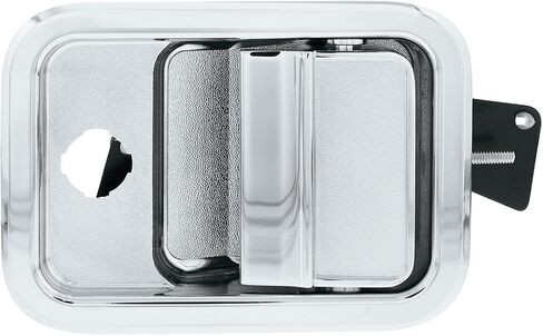 United Pacific 42363 Freightliner Columbia Exterior 1" Lock Cylinder Door Handle - Driver in Saudi Arabia