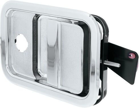 United Pacific 42363 Freightliner Columbia Exterior 1" Lock Cylinder Door Handle - Driver in Saudi Arabia