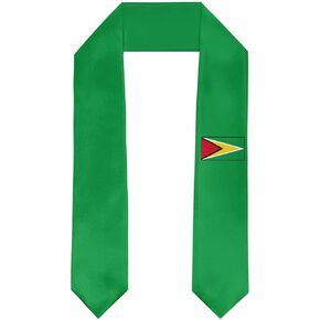 Mexico and El Salvador Flag Graduation Stole Satin Stole Scarf for Study Aboard International Students 72" Length in Kuwait