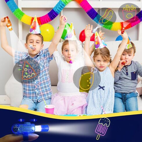 24 قطعة من هدايا الحفلات ذات موضوع الفضاء، مصابيح LED للأصابع، تتوهج في الظلام، ألعاب هدايا كبيرة للأطفال الأولاد والبنات، حقائب هدايا عيد ميلاد، حشوات، ديكورات الحفلات، لوازم العودة إلى المدرسة، جوائز الفصل الدراسي in Kuwait