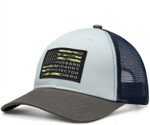 American Flag Hat Best Dad Ever Fathers Day Christmas Birthday Dad Gifts for Dad Hat from Daughter Son Camouflage in Saudi Arabia