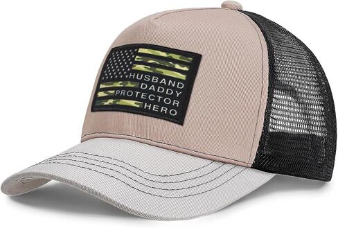 American Flag Hat Best Dad Ever Fathers Day Christmas Birthday Dad Gifts for Dad Hat from Daughter Son Camouflage in Saudi Arabia