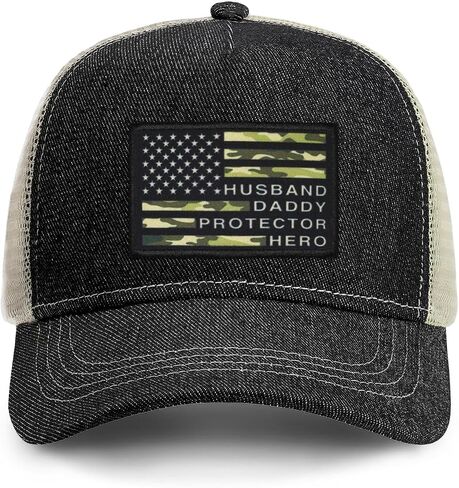 American Flag Hat Best Dad Ever Fathers Day Christmas Birthday Dad Gifts for Dad Hat from Daughter Son Camouflage in Saudi Arabia