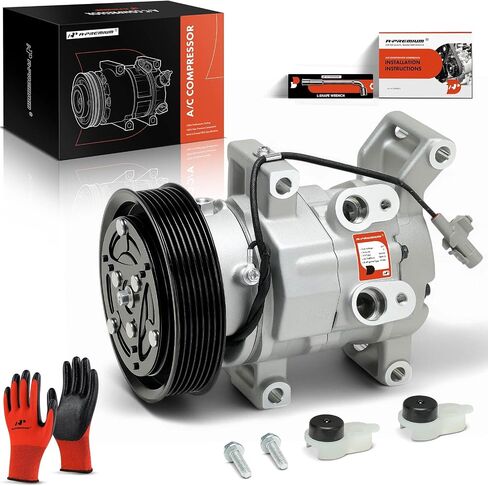 A-Premium Air Conditioner AC Compressor with Clutch Compatible with Toyota Hilux 2001-2006 2.4L in Saudi Arabia