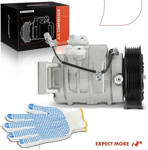 A-Premium Air Conditioner AC Compressor with Clutch Compatible with Toyota Hilux 2001-2006 2.4L in Saudi Arabia