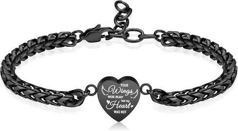 Imrsanl Heart Urn Bracelet for Women Cremation Jewelry for Ashes Bracelet Keepsake Memorial Lockets for Human Ashes in Saudi Arabia