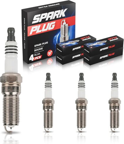 ENA Set of 4 Iridium Spark Plug Compatible with Ford Lincoln Mercury Mazda C-Max CMax Escape Fusion Transit Connect MKZ Milan 2.0L 2.3L 2.5L Replacement for SP530 AYFS32YR in Saudi Arabia