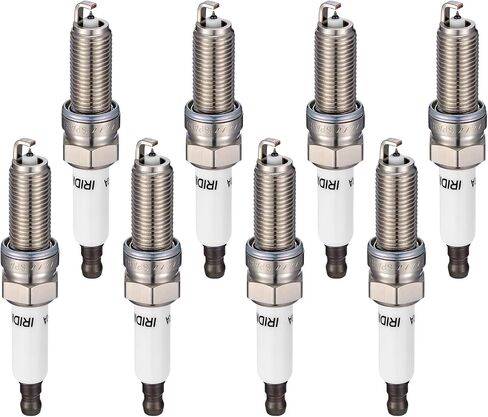 93911 Iridium Platinum Spark Plugs 8 Pack - Compatible with Mercedes-Benz CL550, CLK550, CLS550, E550, GL450, GL550, G550, ML550, S450, S550, SL550, R550, C300, C350, C250 4.7L 5.5L Engine in Saudi Arabia