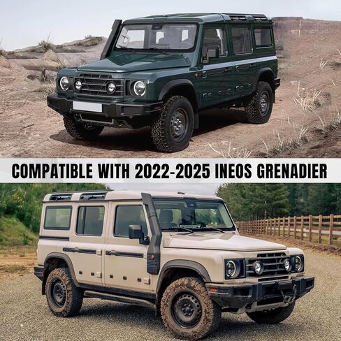 غطاء سيارة متوافق مع 2022-2025 Ineos Grenadier، مناسب حسب الطلب 420D أكسفورد شديد التحمل مع غطاء سيارة كامل من القطن لجميع الأحوال الجوية، مقاوم للغبار، مقاوم للمطر، مقاوم للماء، مقاوم للبرد in Saudi Arabia