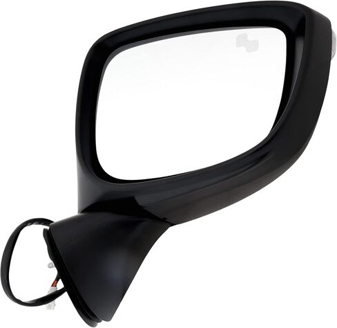 Garage-Pro Passenger Side Power Non-Heated Mirror For Mazda CX-5 2015-2016, Right Side Mirror With Signal Light & Blind Spot Monitor, Paintable Build Date From April 1 2014 in Saudi Arabia