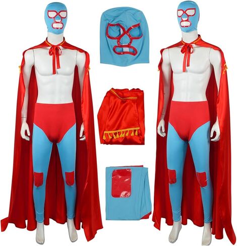 Men Costume Outfit Red Long Cloak Pants Costume in Saudi Arabia
