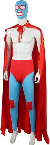 Men Costume Outfit Red Long Cloak Pants Costume in Saudi Arabia