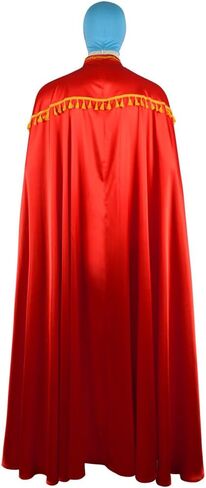 Men Costume Outfit Red Long Cloak Pants Costume in Saudi Arabia