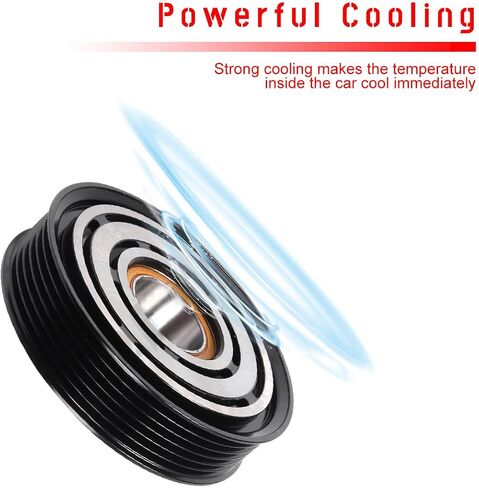 cciyu AC Clutch Compatible with for S-ubaru Impreza 2012-2013 for S-ubaru XV Crosstrek 2013 Auto Repair Compressors Assembly A/C Compressor Clutch Kit 2022263 in Saudi Arabia