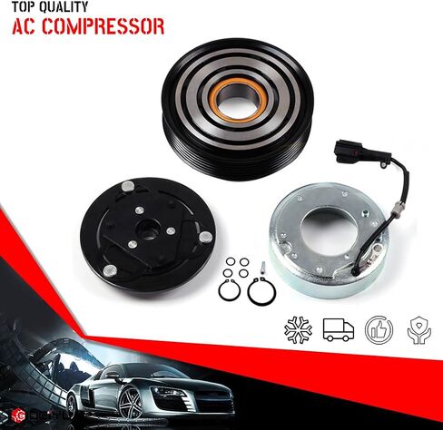 cciyu AC Clutch Compatible with for S-ubaru Impreza 2012-2013 for S-ubaru XV Crosstrek 2013 Auto Repair Compressors Assembly A/C Compressor Clutch Kit 2022263 in Saudi Arabia