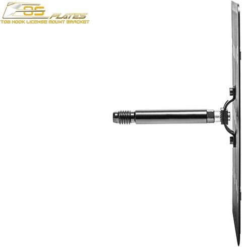 Extreme Online Store Replacement for 2019-2024 BMW X5 Models | EOS Plate Version 2 Front Bumper Tow Hook License Relocator Mount with Lowering Bracket Tow-512-V2 (Full Size) in Saudi Arabia