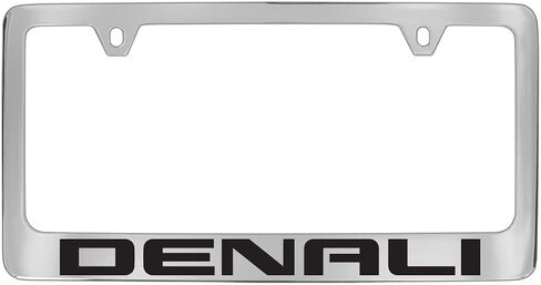 GMC Denali Chrome Metal License Plate Frame Holder in Saudi Arabia