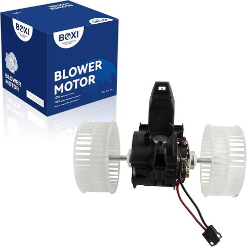 BOXI 700280 HVAC Heater Blower Motor Assembly Fits for BMW 525i 525xi 528i 530i 530xi 535i 545i 550i 645Ci 650i M5 M6 / Replaces PM4075 64116933910 in Saudi Arabia