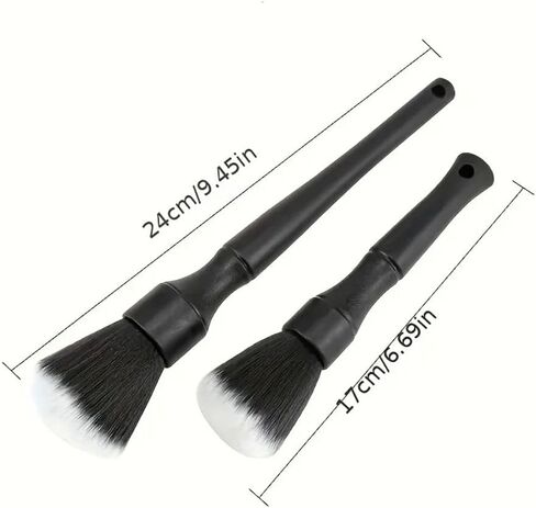 Durable Soft Bristle Car Interior Detailing Brush for Dash and Vents(Short) in Saudi Arabia