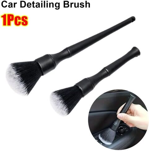 Durable Soft Bristle Car Interior Detailing Brush for Dash and Vents(Short) in Saudi Arabia