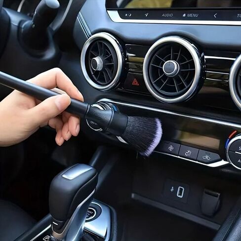 Durable Soft Bristle Car Interior Detailing Brush for Dash and Vents(Short) in Saudi Arabia
