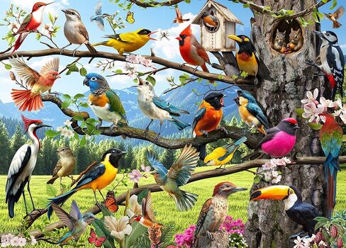 Puzzles for Adults 500 Pieces, Pet School Bus 500 Piece Puzzle Family Game Funny Dog Jigsaw Puzzles in Kuwait