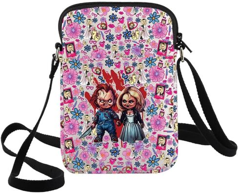 G2TUP Killer Doll Crossbody Bag Evil Doll Fans Gift Horror Shoulder Bag Murderous Toy Merchandise in Saudi Arabia