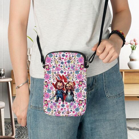 G2TUP Killer Doll Crossbody Bag Evil Doll Fans Gift Horror Shoulder Bag Murderous Toy Merchandise in Saudi Arabia