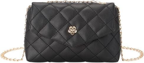 المرأة خمر مبطن رفرف حقيبة سلسلة حزام CrossBody السيدات محفظة الكتف in Saudi Arabia