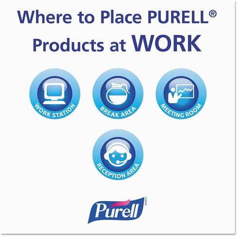PURELL Advanced Hand Sanitizer Refreshing Gel, Clean Scent, 20 fl oz Pump Bottle (Pack of 12) – 3023-12 in Saudi Arabia