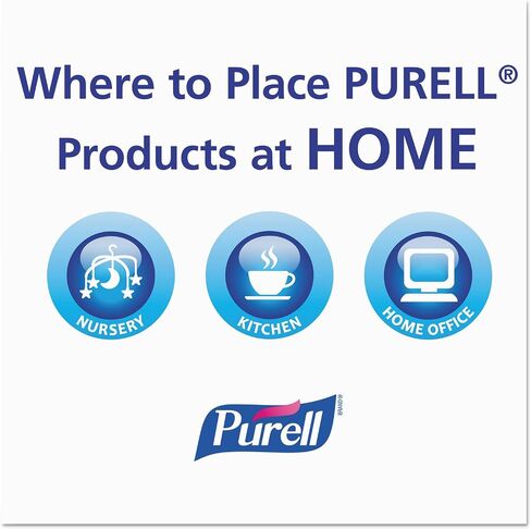 PURELL Advanced Hand Sanitizer Refreshing Gel, Clean Scent, 20 fl oz Pump Bottle (Pack of 12) – 3023-12 in Saudi Arabia