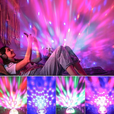 متعدد الألوان USB LED سيارة الإضاءة الداخلية مصباح مصباح لتهيئة الجو مصابيح النيون مستشعر الصوت إضاءات دي جي in Saudi Arabia