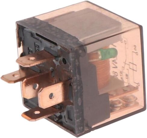 Waterproof Automotive Relay 12V/24V 80A 4Pin/5Pin SPDT Car Control Device Car Relays DC High Capacity Switching 1pc(12V 5PIN 80A) in Saudi Arabia