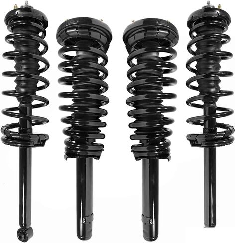 Front & Rear Quick Complete Struts & Coil Spring Assemblies Replacement for 1998-2002 Honda Accord (Set of 4) in Saudi Arabia