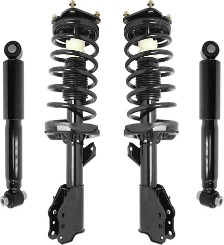 COMPLETESTRUTS - Front Complete Strut Assemblies with Coil Springs and Rear Shock Absorbers Replacement for 2000-2006 Mazda MPV - Set of 4 in Saudi Arabia
