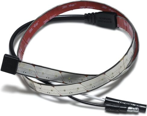 Kuryakyn 3088 Grote XTL Strip Light for ATV/UTV: Universal 12V Applications, 18", White in Saudi Arabia