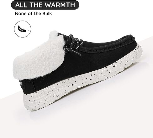 Apakowa Boys Fall Winter Boots Warm Girls Boys Winter Snow Boots with Faux Fur (Toddler/Little Kid/Big Kid) in Kuwait