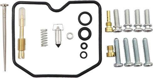 SecosAutoparts 2 قطعة طقم تصليح المكربن ​​Carb متوافق مع كاواساكي نينجا 250R EX250F 1988-2007 استبدال #7261644-1 in Kuwait