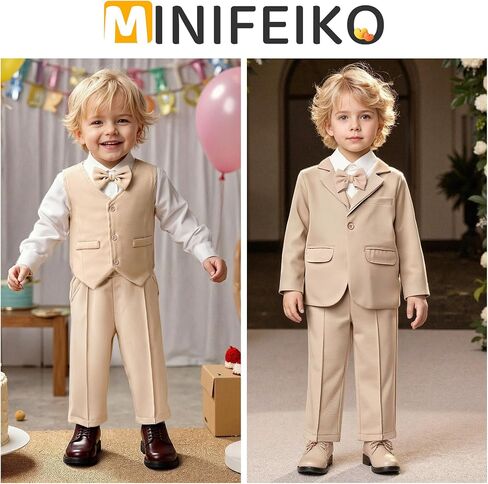 Toddler Boys Suit 4Pcs in Saudi Arabia