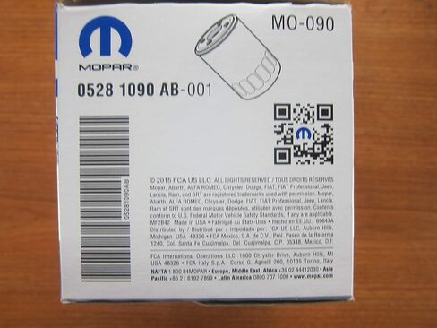 Chrysler Dodge Jeep Mitsubishi Oil Filter New Mopar OEM in Saudi Arabia