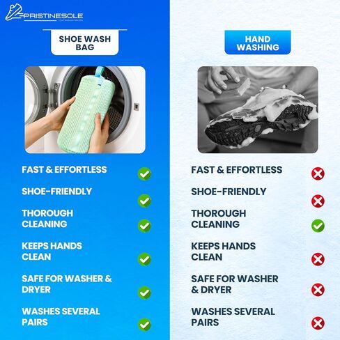 Shoe Washing Machine Bag – 2 Pack Sneaker Laundry Bags for Washer & Dryer – Durable Mesh Shoe Cleaning Bag with Zipper for Sneakers, Tennis Shoes & Delicates – Creamy White in Saudi Arabia