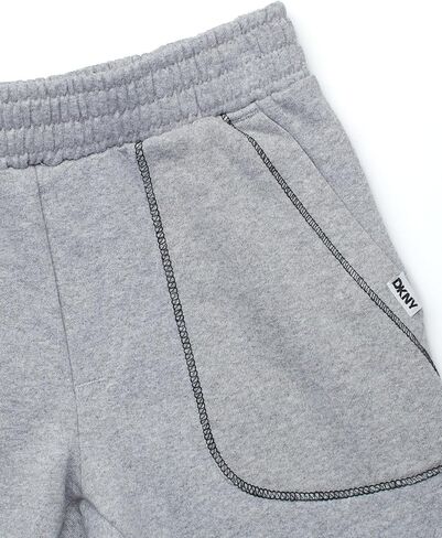 مجموعة شورتات DKNY Toddler Boys - 2 قطعة محبوكة قصيرة الأكمام تي شورت شورت الصوف (الأحجام: 2T -7) in Saudi Arabia