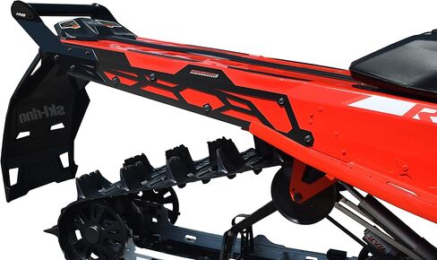 2017-22 المصد الخلفي Ski-doo Gen 4 Hide 'N' Go (HNG) مقاس 146 بوصة نفق / 154 بوصة خبير (ألواح جانبية سوداء/مقبض خلفي أسود) in Kuwait