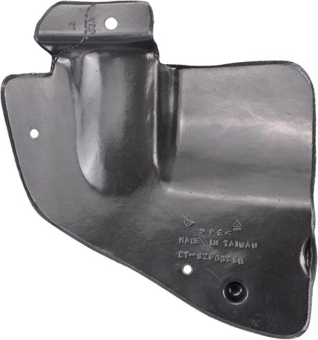 TRQ Front Left Fender Splash Shield Black Drivers Side Compatible with 2007-2009 Suzuki XL-7 SZ1250105 in Saudi Arabia