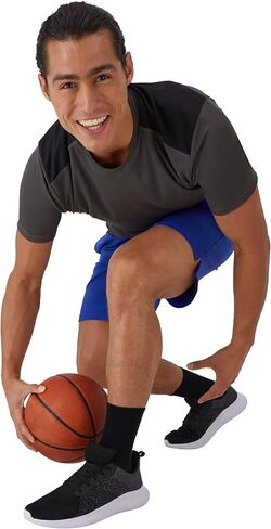 Hanes Men's Moves Gym, 2-in-1 Workout Shorts with Boxer Brief Liner, Total Support Pouch, Moisture-Wicking, 7" Inseam in Kuwait