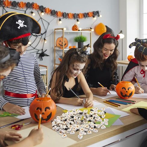 200 Pieces Halloween Pumpkin Erasers Mini Pumpkin Erasers Small Pencil Erasers Latex-Free Soft Erasers Pencil Erasers for Classroom Rewards, Halloween Party Favors, Halloween Goody Bag Filler in Kuwait
