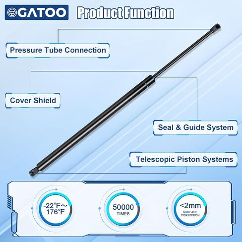Rear Hatch Lift Support Shocks Struts Compatible with Honda CRV CR-V 2007 2008 2009 2010 2011 Tailgate Liftgate Trunk Gas Springs, Replace 6179, SG226024,74820SWAA01,74820SWAA012 in Saudi Arabia