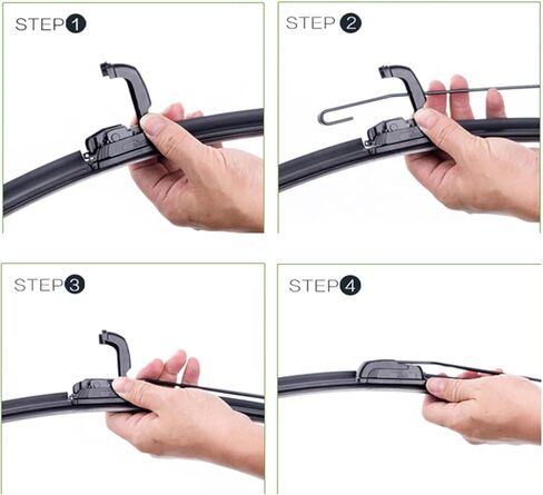 شفرات ممسحة أمامية وخلفية للسيارة، فرش نافذة الزجاج الأمامي، لسيارة جيب جراند شيروكي WK2 2013-2020 in Kuwait